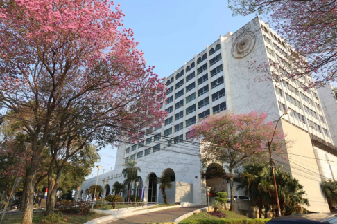 Palacio de Justicia de Asunción.