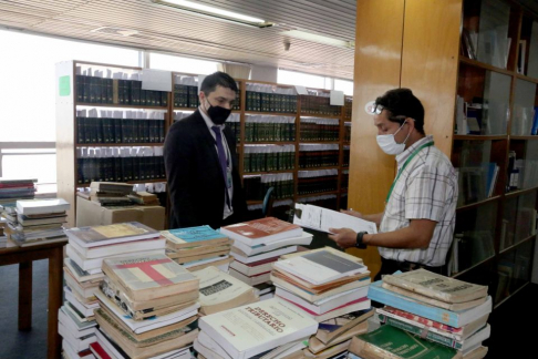 Campaña de donación de libros para la Biblioteca del PJ