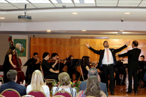 Concierto de la Orquesta Sinfónica del Congreso Nacional en homenaje al Día del Magistrado Judicial.