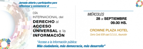 Mañana se inicia la jornada sobre información pública.