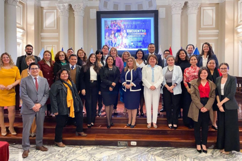 III Encuentro Interamericano de Servicios de Facilitadores Judiciales, Orientadores Judiciales y Conciliadores en Equidad”, organizado por la Organización de los Estados Americanos (OEA), en el Palacio Nacional de Justicia de Perú.