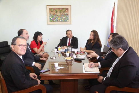 Reunión de trabajo del Equipo Técnico para el reordenamiento del talento humano de los Juzgados Civiles y Penales.