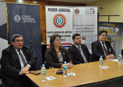 En Pilar se realizaron jornadas de Hablemos de Justicia. 