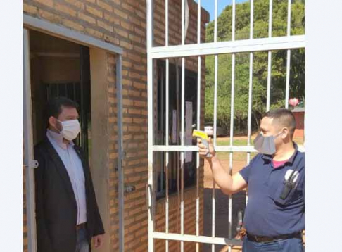 Se constató mecanismos de bioseguridad en penitenciaria de Misiones.