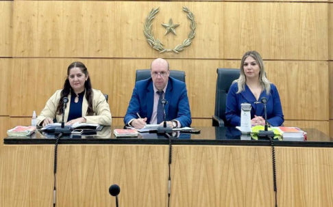 Tribunal de Sentencia de Encarnación que juzgó la causa por feminicidio. 