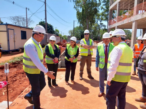 Verificación de construcción para sede de Juzgados en Capiatá.