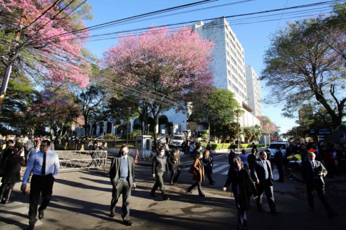 Poder Judicial realizó simulacro de evacuación conforme al plan de emergencia