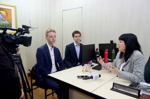 Estudiantes de Derecho de Alemania inician pasantía en el Poder Judicial paraguayo.