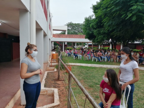 Jueza de la Niñez y Adolescencia de turno de la ciudad de Luque, Pili Rodríguez. (Foto de archivo)