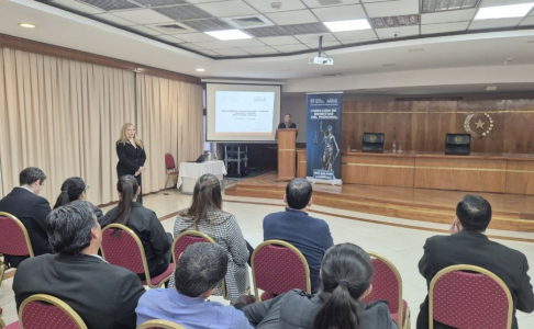 Se desarrolló taller instructivo sobre violencia laboral.