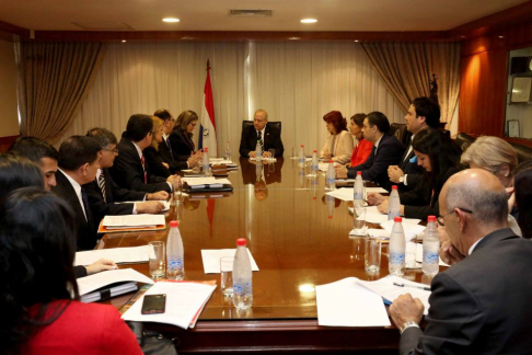 Durante la reunión se trataron varios temas con respecto a la administración de justicia.