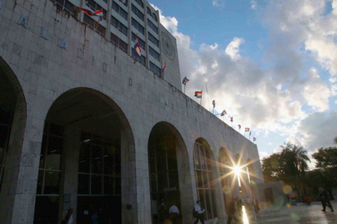 Palacio de Justicia de Asunción.