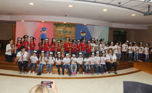 Niños de la guardería Dulce Despertar realizaron el cierre de actividades. 