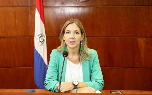 La presentación del informe estuvo a cargo de la Secretaria de la Sala Civil, Pierina Ozuna.