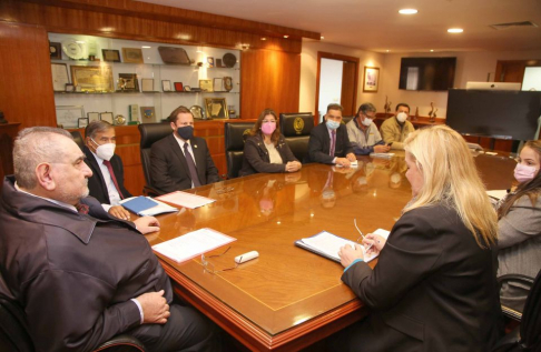 Este jueves, representantes de la sociedad civil mantuvieron una reunión con el Consejo de Superintendencia de la Corte Suprema de Justicia.